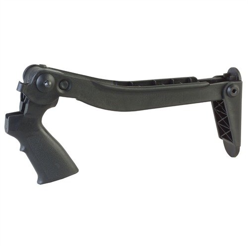Améliore le contrôle et la maniabilité avec un crosse pliante, facile à installer, adaptée aux Mossberg 500, Remington 870 et plus, pour un transport compact.