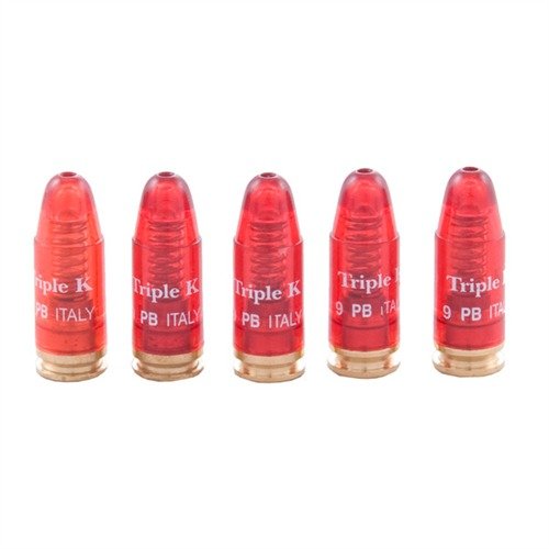 Les DELUXE SNAP CAPS 9MM de TRIPLE-K protègent ton percuteur et te permettent de t'entraîner en toute sécurité avec un ressenti différent des cartouches réelles.