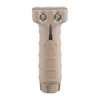 Le grip vertical Picatinny de TANGODOWN offre une fixation solide, un confort optimal avec un espace de rangement pour batteries et un capuchon étanche jusqu'à 20 m.