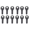 Le kit SLING SWIVEL STUD d'UNCLE MIKES te fournit tous les éléments essentiels pour tes installations, économisant temps et argent avec 12 pièces pratiques.