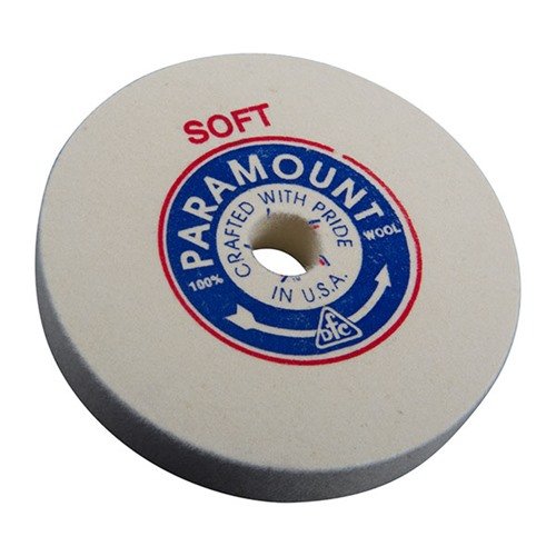 Les roues de polissage en feutre de 6" de BACON FELT COMPANY offrent une finition professionnelle grâce à leur densité contrôlée et sont compatibles avec divers adaptateurs.