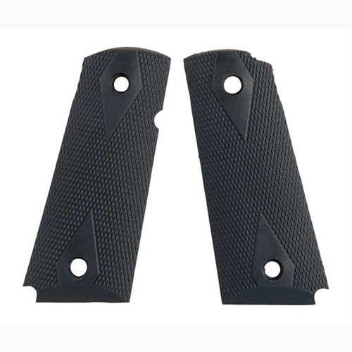 Les grips en caoutchouc souple PEARCE offrent style et contrôle pour ton 1911, avec une forme contournée pour un confort optimal et une prise antidérapante.
