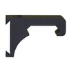 Le support en aluminium usiné te permet de fixer l'Angle Co-Sine Indicator (ACI) directement sur ton montage MIL STD 1913 sans l'endommager.