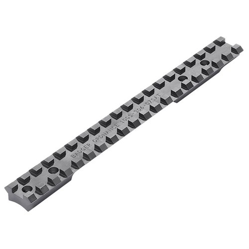 Le rail de lunette Badger Ordnance pour Savage Long Action avec Accutrigger offre un montage solide, un biais de 20 MOA et un fini Mil Spec pour une précision optimale.