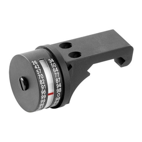 Le montage en aluminium usiné te permet d'installer l'Angle Co-Sine Indicator (ACI) directement sur ton MIL STD 1913 sans abîmer ton rail.