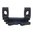 Monture de lunette 30 mm 0 MOA, noire