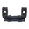 Monture de lunette 30 mm 0 MOA, noire