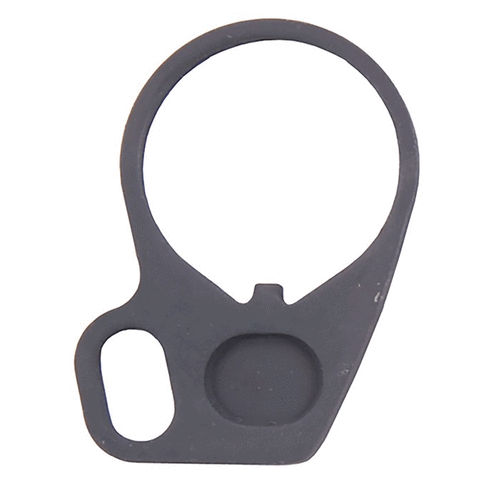 L'adaptateur de sangle en acier pour AR-15/M16 offre un point d'attache discret et solide, parfait pour les sangles à point unique sur les carabines à crosse repliable.
