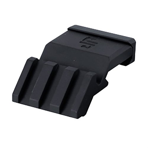 L'adaptateur décalé à 45 degrés J P ENTERPRISES permet de monter des accessoires picatinny pour une visée rapide et précise, idéal pour les tireurs gauchers et droitiers.