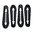 Crosse SGA ambidextre pour Mossberg 500/590 12GA noire