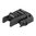MBUS PRO guidon avant repliable réglable acier noir