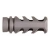Compensateur M4-72 renforcé calibre .22 1/2-28 inox argenté