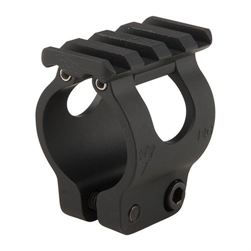 Le BM-12G est un support d'accessoire pour fusils à pompe, avec un rail Picatinny 1913, des bras de serrage auto-ajustables et une fabrication 100% USA.