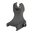 Guidon avant réglable 1.375" aluminium noir