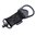 Adaptateur QD MS1/MS3 pour PARACLIP, convertisseur 2 points→1 point, noir
