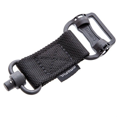 Le MS1/MS4® QD Adapter te permet de passer facilement d'une configuration à deux points, avec une construction durable et un système QD sécurisé.