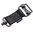Adaptateur QD MS1/MS4 pour attache QD, convertit 2 points en monopoint, noir