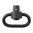 Anneau QD pour sangle 1-1/4" noir