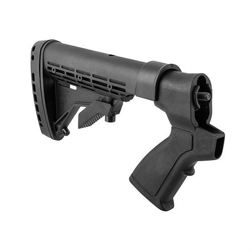 Le KickLite réduit le recul jusqu'à 50%, améliore le contrôle de l'arme et la précision, parfait pour tous les tireurs avec des modèles Mossberg 12 et 20.