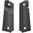 Plaquettes de crosse MOE TSP pour 1911 pleine taille noires lot de 2