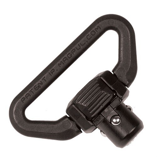 Le QDM de Magpul est un crochet de sangle rapide, résistant à la corrosion, avec un design optimisé pour une manipulation à une main et une gestion efficace des sangles.