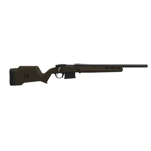 Le Magpul Rem 700 SA Hunter Stock offre ergonomie améliorée, ajustement de la longueur de tir et de la hauteur de joue, sans bedding, compatible M-LOK.