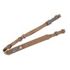 La Padded Vickers Sling offre un passage rapide du transport au combat, avec un ajusteur breveté et un rembourrage en mousse pour un confort optimal.
