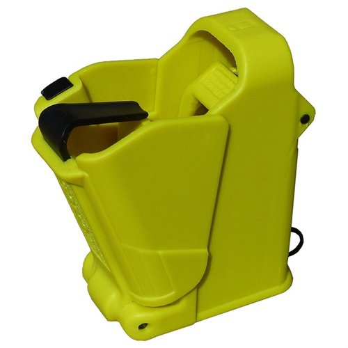 Le chargeur UpLula remplit rapidement tes chargeurs de pistolet, protégeant tes doigts et te permettant de tirer plus et de charger moins.