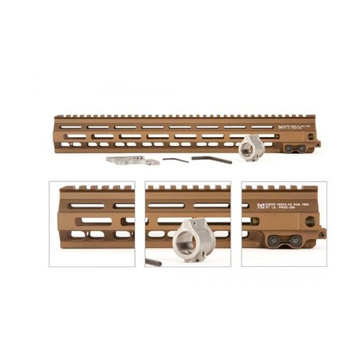 Le rail M-LOK MK 8 de Geissele est léger, ergonomique et offre de nombreux points d'attache, tout en étant fabriqué en aluminium de qualité aéronautique.