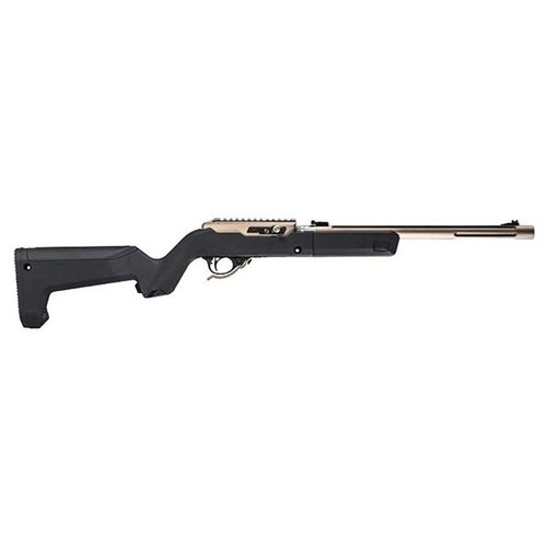 Le Magpul X-22 Backpacker pour Ruger 10/22 Takedown est léger, compact, avec rangement intégré et performance de tir optimale, parfait pour les aventuriers.