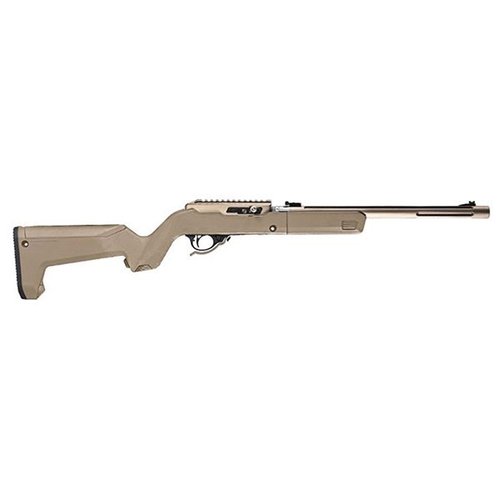 Le stock Magpul X-22 Backpacker pour Ruger 10/22 Takedown offre une solution minimaliste avec rangement intégré, confort ergonomique et transport facile.