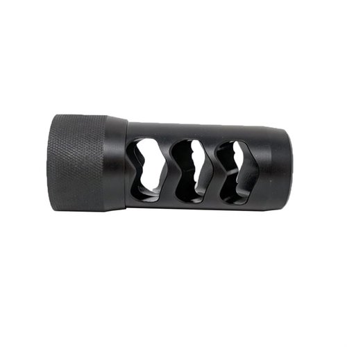 Le HELLFIRE MUZZLE BRAKE d'AREA 419 réduit le recul, s'installe facilement sans shims et préserve le zéro de ton arme, tout en offrant un design unique.