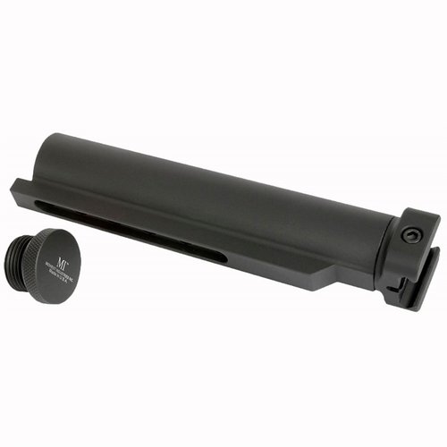 L'adaptateur Picatinny te permet de fixer facilement une crosse ou un bras de pistolet sur n'importe quelle arme avec un rail Picatinny, tout en offrant un rangement étanche.