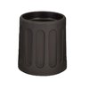 Le nut de tube d'extension 12 GA de Nordic Components est en aluminium anodisé noir mat, idéal pour fixer les extensions de ton arme avec robustesse.