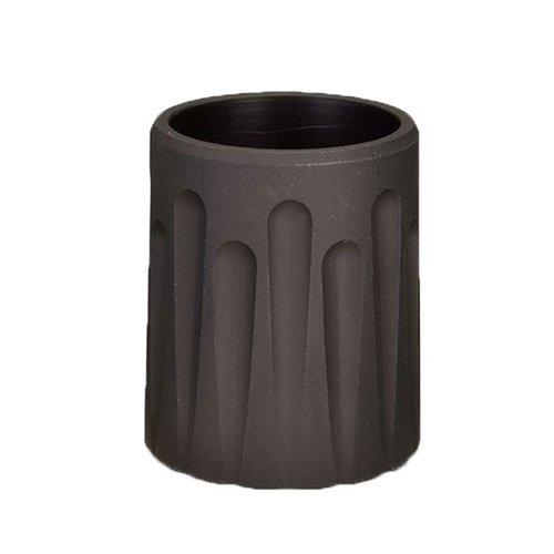 Le NORDIC COMPONENTS EXTENSION TUBE NUT 12 GA est fabriqué en aluminium anodisé noir, parfait pour fixer les extensions de tube de magasin avec style et robustesse.