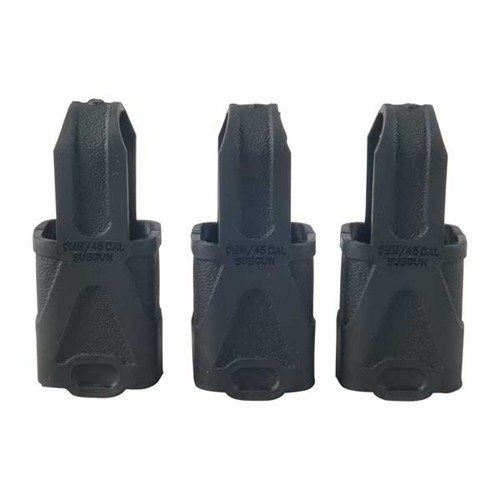 Le MAGPUL 9MM offre une prise facile pour des changements de chargeurs rapides, une texture antidérapante et protège tes chargeurs des chocs.