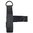 V-TAC adaptateur de crosse, noir