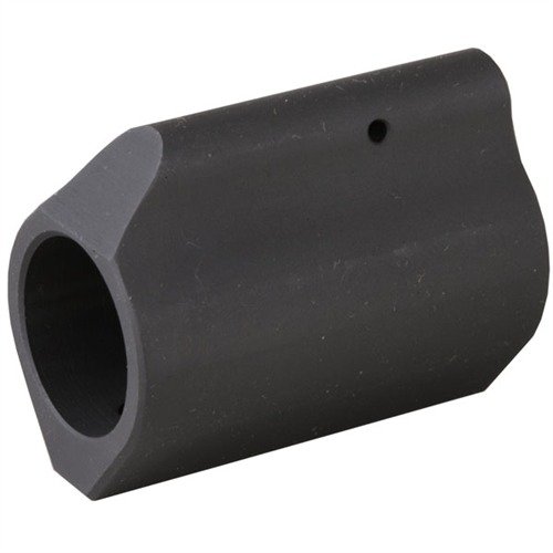 Le bloc gaz AR-15 en acier de Midwest Industries est compact, robuste et s'installe facilement sous les handguards, offrant un look épuré et sécurisé.