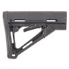 Le stock MAGPUL AR-15 CTR offre un réglage rapide de la longueur, un mécanisme de verrouillage sans jeu et un confort accru grâce à son pad en caoutchouc.