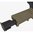 MIAD/MOE Insert de rangement pour pile CR123A pour AR-15 noir
