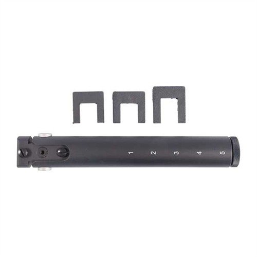 Transforme ton AK-47 avec cet adaptateur en aluminium qui permet d'installer une crosse M4 réglable, offrant 5 positions de verrouillage et un rangement intégré.