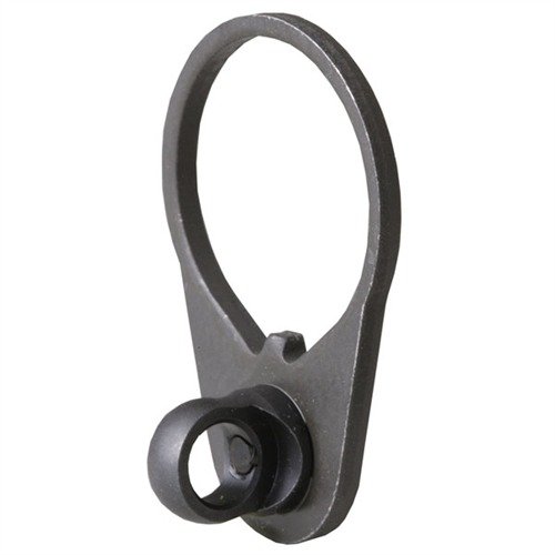 Le CROSS TAC CAR-15/M4 Ambi Sling Connector offre un design ultra-plat et sans accrochage, parfait pour des sangles tactiques sur M4 et fusils à pompe.