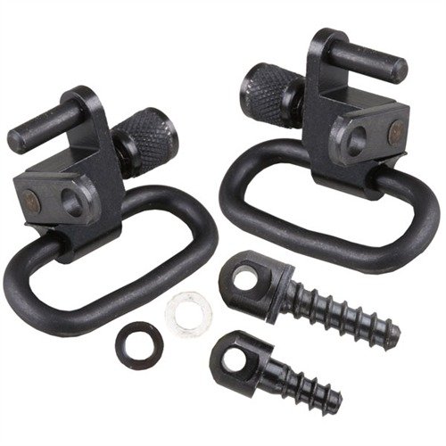 Les attaches de sangle en acier sont robustes, sans pièces plastiques, avec un système de détachement rapide pour plusieurs fusils. Idéal pour ta collection!