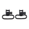 Les SLING SWIVELS de GROVTEC US sont en acier robuste, avec un système de libération rapide et une finition phosphate Mil-Spec, disponibles par paires.
