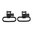 Anneaux pivotants pour bretelle 1-1/4" seulement