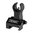 Guidon avant rabattable 1.3" style HK aluminium noir