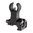 Guidon avant rabattable 1.3" style HK aluminium noir