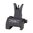 Guidon avant relevable 1,34" en aluminium noir