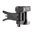Guidon avant relevable 1,34" en aluminium noir