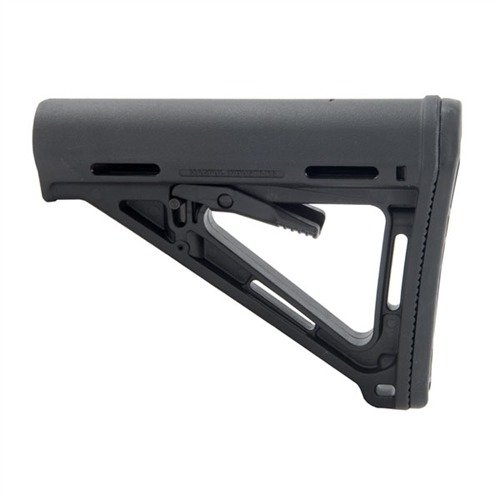 Le MOE Stock Collapsible de Magpul offre confort, légèreté et ajustements rapides, tout en étant robuste et compatible avec les tubes de carabine mil-spec.